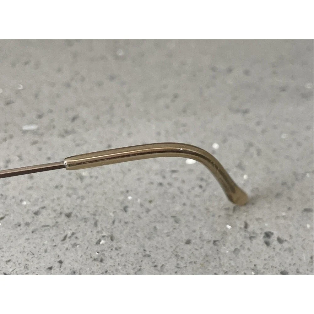 Silver Dollar Optical Eyeglasses Frames ONLY Rimless 135 Flex Hinge BT 2152 Beta